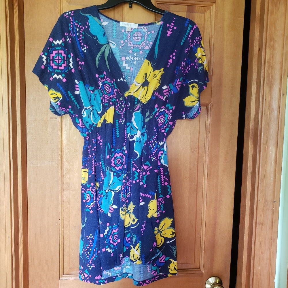 Charlotte Russe | Med | Cotton Floral Beach Dress